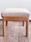 Mid-Century Danish Ottoman by Ole Wanscher, 1950s 4