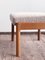 Mid-Century Danish Ottoman by Ole Wanscher, 1950s 6