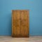 Art Deco Walnut and Walnut Veneer Compact Wardrobe, 1930s 1