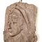 Plaque En Plâtre d'un Jeune Soldat, Début du 20e Siècle 3