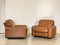 Set of Piumotto Model Leather Armchairs by Arrigo Arrigoni for Busnelli, 1970s 2