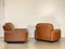 Set of Piumotto Model Leather Armchairs by Arrigo Arrigoni for Busnelli, 1970s 4