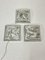 Murano Glass Wall Lamps in the style of Toni Zuccheri for Mazzega, 1960s, Set of 3 5