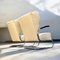 Gruppo di sedute Bauhaus moderno in acciaio tubolare con divano e 2 poltrone cantilever di Mauser Werke, serie CS, 3 pezzi, Germania, Club Möbel, 1958, set di 3, Immagine 18