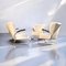 Bauhaus Modern Tubular Steel Club Seating Group Sofa + 2 Cantilever Armchairs Lounge Chairs by Mauser Werke, 3-piece CS Series, Germany, Club Möbel, 1958 26