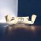 Bauhaus Modern Tubular Steel Club Seating Group Sofa + 2 Cantilever Armchairs Lounge Chairs by Mauser Werke, 3-piece CS Series, Germany, Club Möbel, 1958 3
