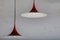 Semi Pendants by Claus Bonderup & Torsten Thorup for Fog & Mørup, 1960s, Set of 2 5