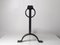 Modern Wrought Iron Andirons, France, 1950s, Set of 2 6