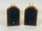 Vintage Onyx Buchstützen mit Pferdekopf, 1970er, 2er Set 8