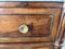 Antique Italian Louis XVI Commode in Walnut with Gray Marble 13