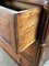 Antique Italian Louis XVI Commode in Walnut with Gray Marble 12