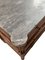Antique Italian Louis XVI Commode in Walnut with Gray Marble 15