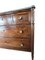 Antique Italian Louis XVI Commode in Walnut with Gray Marble 18