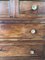 Antique Italian Louis XVI Commode in Walnut with Gray Marble 10