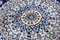 Middle Eastern Hand-Knotted Nain Kashmiri Rug with Lachak-Toranj Medallion in Silk 10