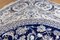 Middle Eastern Hand-Knotted Nain Kashmiri Rug with Lachak-Toranj Medallion in Silk 12