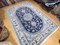 Middle Eastern Hand-Knotted Nain Kashmiri Rug with Lachak-Toranj Medallion in Silk 4
