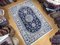 Middle Eastern Hand-Knotted Nain Kashmiri Rug with Lachak-Toranj Medallion in Silk 2