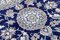 Middle Eastern Hand-Knotted Nain Kashmiri Rug with Lachak-Toranj Medallion in Silk 11