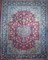 Middle Eastern Hand-Knotted Kashan Isfahan Najafabad Rug 1
