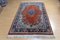 Middle Eastern Hand-Knotted Sabzevar Rug 5