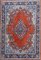 Middle Eastern Hand-Knotted Sabzevar Rug 1