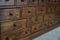 Cassettiera da farmacia in legno di pino, Germania, inzio XX secolo, Immagine 4
