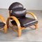 Set of Sculptural Lounge Chairs attributed to Adalberto Dal Lago, Italy, 1974 16