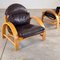 Set of Sculptural Lounge Chairs attributed to Adalberto Dal Lago, Italy, 1974 13