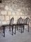 Black Chairs by Robert Mallet-Stevens, Set of 3 3