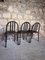 Black Chairs by Robert Mallet-Stevens, Set of 3 2