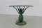 Französischer Hollywood Regency Ananas Beistelltisch aus Messing & Glas von Maison Jansen, 1970er 2