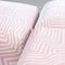 Ottoman in Pink Dedar Upholstery, 1950s, Set of 3, Image 16