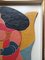 Richard Lindner, Busenengel, 1970, Painting, Framed 11