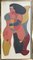 Richard Lindner, Busenengel, 1970, Painting, Framed 1