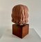 Albert André Aebly, Portrait of a Young Girl, 1940s, Ceramic on Wood Base 5