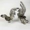 Cast Bronze Roosters, Early 1900s, Set of 2 2