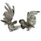 Cast Bronze Roosters, Early 1900s, Set of 2 1