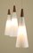 Lustre Trompette à 3 Lumières par Fog & Mørup pour Holmegaard, Denmark 1960s 8