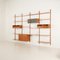 Console Murale en Teck par Poul Cadovius pour Cado, 1960s 8