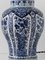 Boch Frères Delft Blue Ceramic Table Lamps, New Navy Shades, Set of 2, Image 6