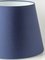 Boch Frères Delft Blue Ceramic Table Lamps, New Navy Shades, Set of 2, Image 5