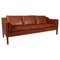Model 2213 3-Seater Sofa attributed to Børge Mogensen for Fredericia 1