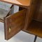 Sideboard aus Holz mit Messingspitzen & farbigem Glas & Tischplatte aus Kristallglas von Consorzio Esposizione Mobili Cantù, 1960er 11