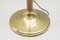 Large Scandinavian Teak & Brass Floor Lamp, 1960s 6