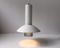 Vintage Danish White Minimalist Pendant Lamp by Louis Poulsen, 1970s 4