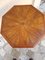 Vintage Octagonal Table in Walnut, 1930s 2