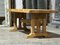 Mesa de comedor francesa de roble blanqueado, 1925, Imagen 14