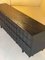 Brutalist Credenza in Black Stained Oak by J. Batenburg for Mi Belgium 7