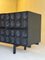 Brutalist Credenza in Black Stained Oak by J. Batenburg for Mi Belgium 8
